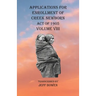 Applications For Enrollment of Creek Newborn Act of 1905 Volume VIII
