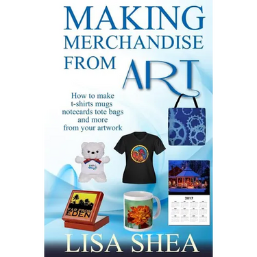 Making Merchandise From Art - How to make t-shirts mugs notecards tote bags and