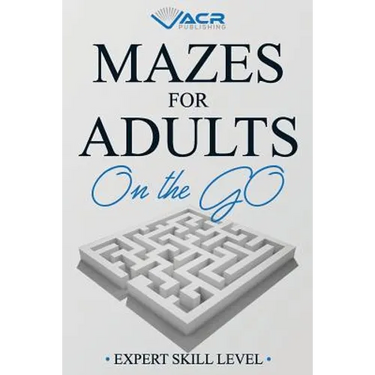 Mazes for Adults on the Go: Expert Skill Level