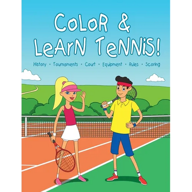 Color & learn tennis!