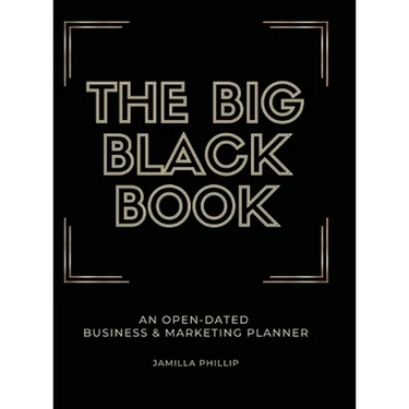 The Big Black Book: An Open-Dated Marketing Planner