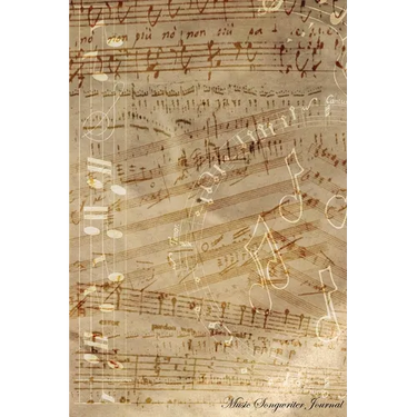 Harmonious Creations: Songwriter's Staff Paper Journal for Musical Masterpieces