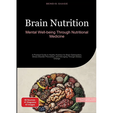 Brain Nutrition: Mental Well-being Through Nutritional Medicine: A Practical Guide to Healthy Nutrition for Brain Optimization, Stress Disorder Preven