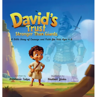 David's Trust - Stronger Than Giants: Bible Story of Courage and Faith for Kids Ages 4-8