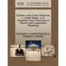 Charles Lowe Snell, Petitioner, V. United States. U.S. Supreme Court Transcript of Record with Supporting Pleadings