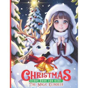 Christmas Story Book for Kids The Magic Reindeer: Holiday Storybooks for Children Christmas Eve picture books bedtime stories Heartwarming with Reinde