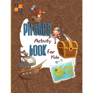 Pirate activity book for kids 5-7: a fun pirate gift for 5-7 year old kids
