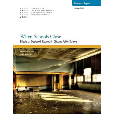 When Schools Close: Effects on Displaced Students in Chicago Public Schools