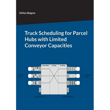 Truck Scheduling for Parcel Hubs with Limited Conveyor Capacities