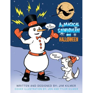 A Magical Snowman on Halloween