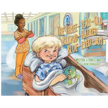 The Three-Year-Old Blond-Haired Blue-Eyed-Boy