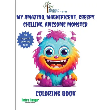 My Amazing, Magnificent, Creepy, Chilling, Awesome Monster Coloring Book