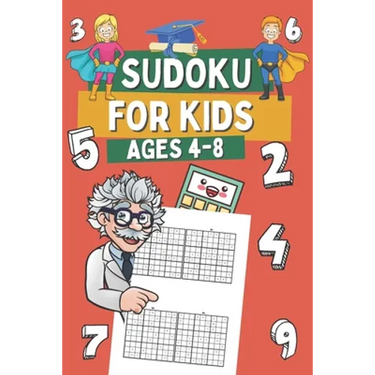 Sudoku for Kids Ages 4-8: 320 Very Easy Sudoku for Children, Gift Idea for Clever Boys and Gilrs