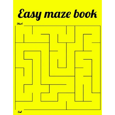 Easy maze book