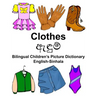 English-Sinhala Clothes Bilingual Children's Picture Dictionary