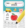 Trace Letters and Numbers Workbook: Learn To Write Alphabet A-Z (Uppercase and Lowercase) and Number 1-10 Writing Practice for Pre K, Kindergarten, an
