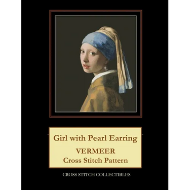 Girl with Pearl Earring: Vermeer cross stitch pattern
