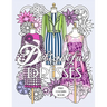 Delightful Dresses: Adult Coloring Book