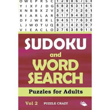 Sudoku and Word Search Puzzles for Adults Vol 2