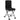 Swivel Folding Chair with Backrest and Padded Cushion-Black