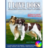 I LOVE DOGS. Coloring Book for Kids & Adults: 60 Most Popular Dog Breeds + interesting facts about dogs