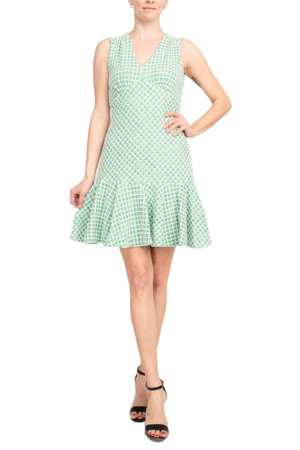 Taylor Soft Boucle V-Neck Dress by Curated Brands