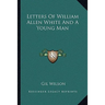 Letters Of William Allen White And A Young Man