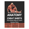 Anatomy Cheat Sheets - 70 Terms & Def, Quiz, Matching, Test, Word Search, Crosswords, Bingo, Table Review, Quick Study: The Easiest Way to Learn Human