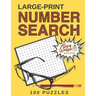 Large Print Number Search Puzzles: A Fun & Relaxing Adult Activity Book with Number Seek Exercises for the Brain & Memory
