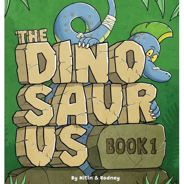 The Dinosaurus Book 1: Big Words & Colourful Dinosaurs for Little Learners Ages 3-6 - An Evidence-Inspired Early Learning Book