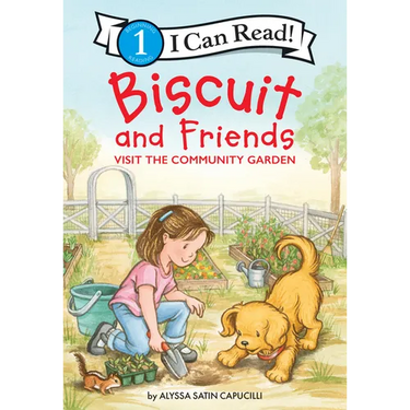 Biscuit and Friends Visit the Community Garden