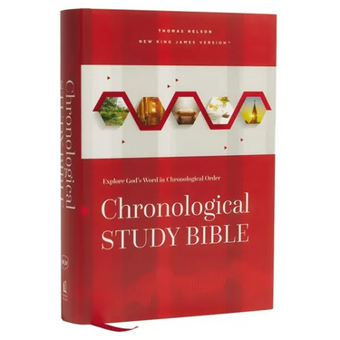 Nkjv, Chronological Study Bible, Hardcover, Comfort Print: Holy Bible, New King James Version