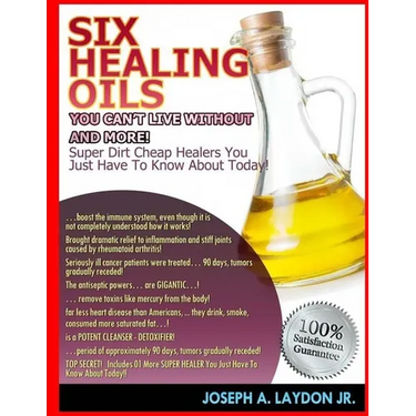 Six Healing Oils You Can't Live Without And More!