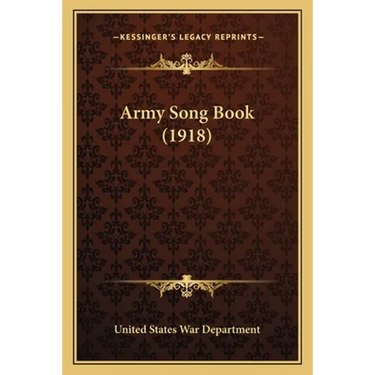Army Song Book (1918)