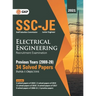 SSC 2021 Junior Engineers Paper I - Electrical Engineering - 34 Previous Years Solved Papers (2008-20)