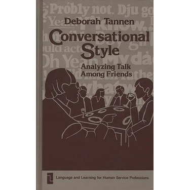 Conversational Style: Analyzing Talk Among Friends