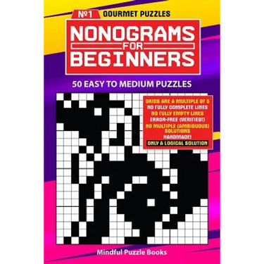 Nonograms for Beginners: 50 Easy to Medium Puzzles
