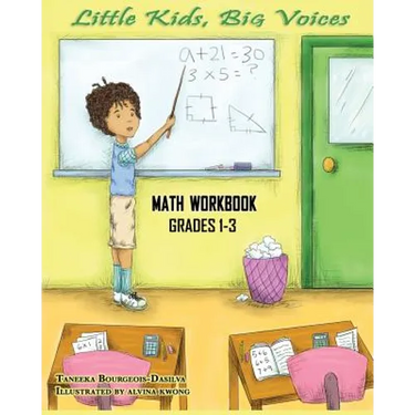 Little Kids, Big Voices Math Workbook, Grades 1-3
