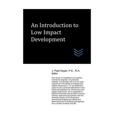 An Introduction to Low Impact Development