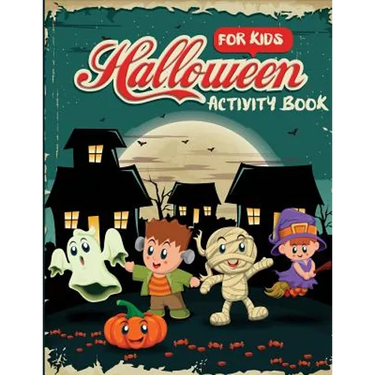 Halloween Activity Book for Kids