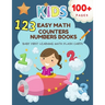 123 Easy Math Counters Numbers Books Baby First Learning Math Flash Cards: Practice tracing dot to dot with large numbers, counting blocks and writing
