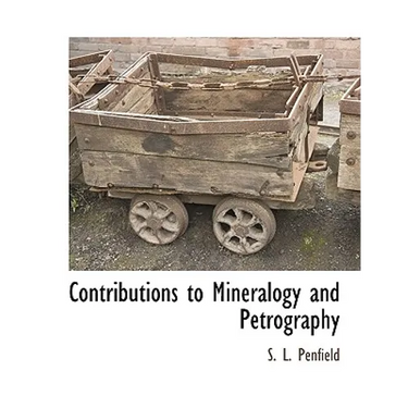 Contributions to Mineralogy and Petrography