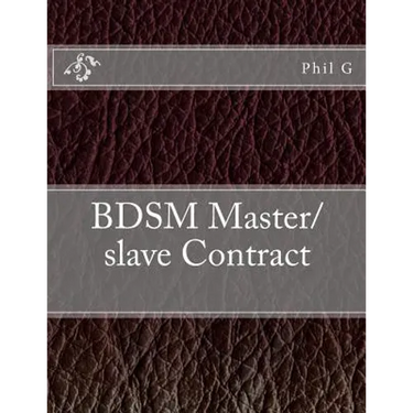 BDSM Master/slave Contract