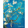 Vincent Van Gogh Planner 2023: Almond Blossom Painting Artistic Post-Impressionism Art Organizer: January-December (12 Months)