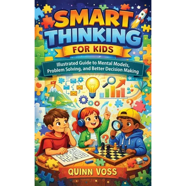 Smart Thinking for Kids: Illustrated Guide to Mental Models, Problem Solving, and Better Decision Making
