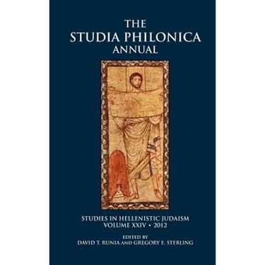Studia Philonica Annual XXIV, 2012