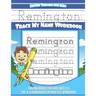 Remington Letter Tracing for Kids Trace my Name Workbook: Tracing Books for Kids ages 3 - 5 Pre-K & Kindergarten Practice Workbook