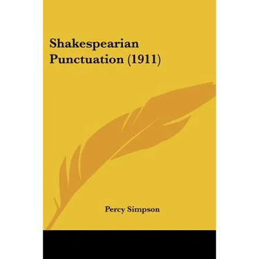 Shakespearian Punctuation (1911)