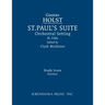 St. Paul's Suite, H.118b: Study score
