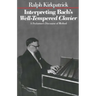 Interpreting Bach's Well-Tempered Clavier